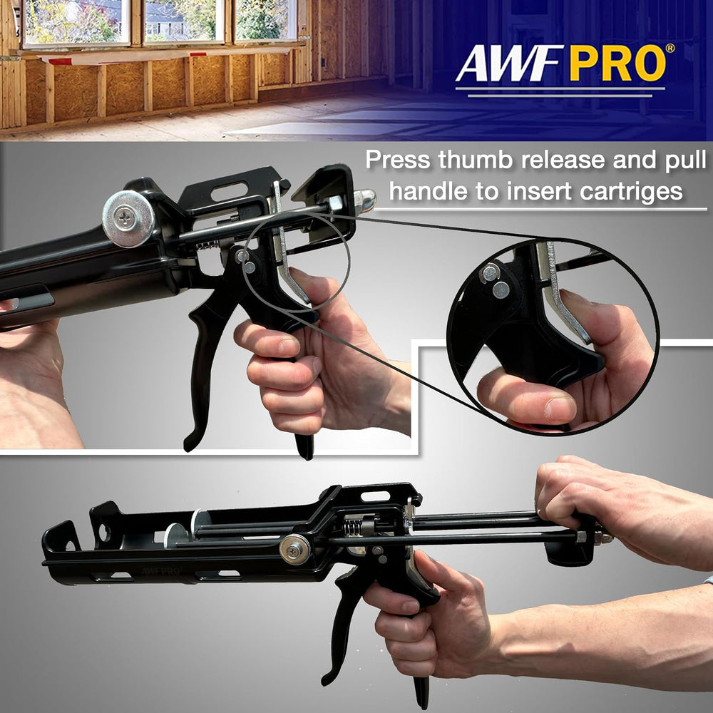 AWF PRO Rapid Set Concrete Anchoring Epoxy Adhesive, 600 mL