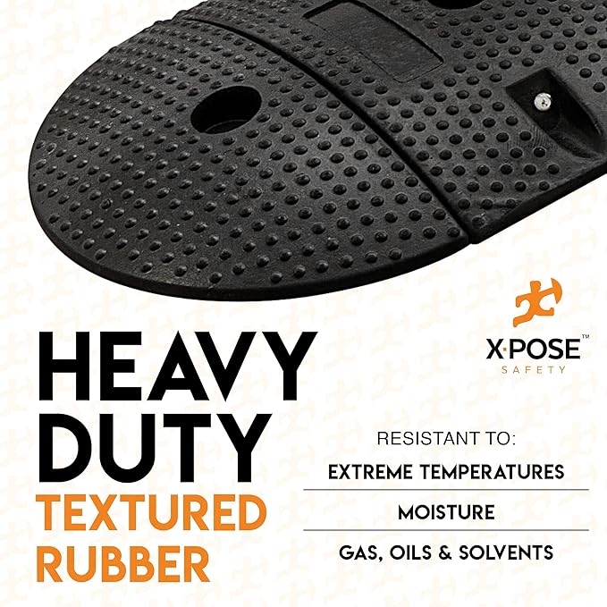 Speed Bump - Rubber Speed Hump Modular Interlocking Design - by Xpose Safety ...