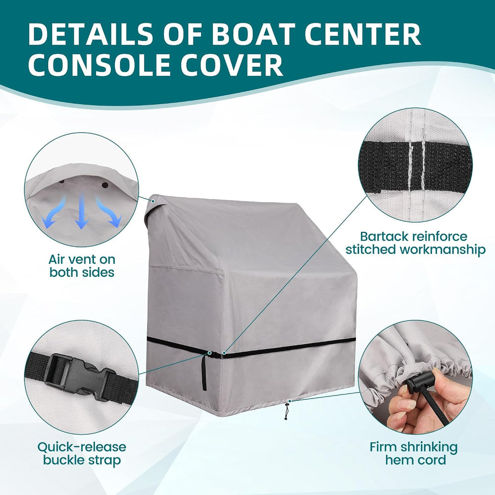 100% Waterproof Boat Center Console Cover