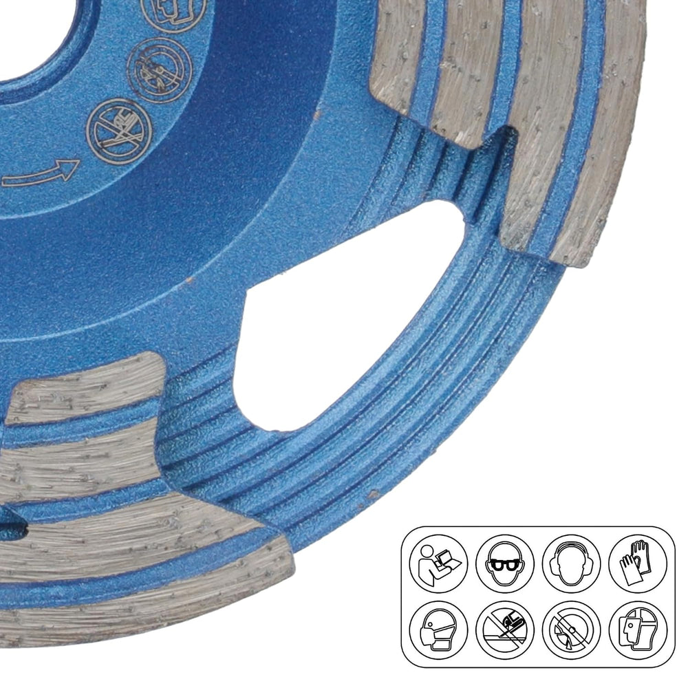PRODIAMANT 4" (100mm) Diamond Cup Wheel for Concrete Grinding, Surface Prep