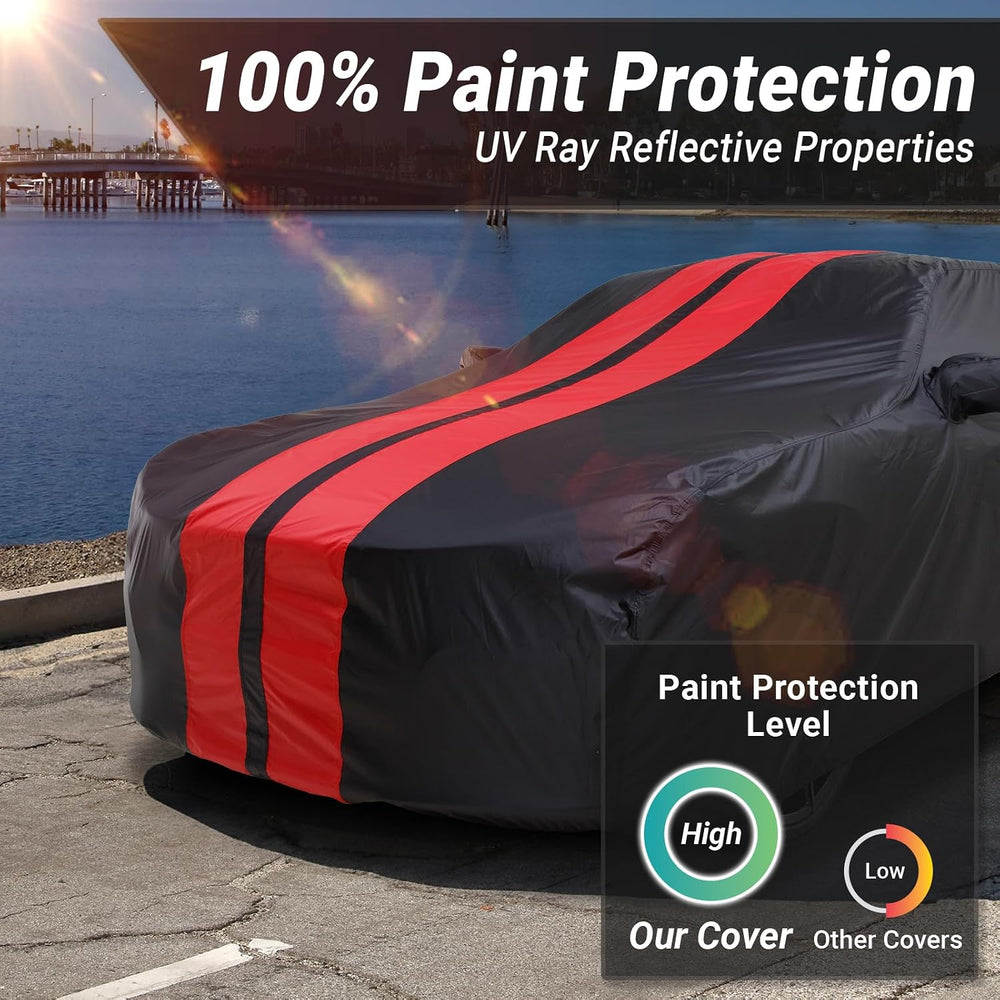 iCarCover Car Cover Waterproof All Weather for 2000-2020 Chevy Impala