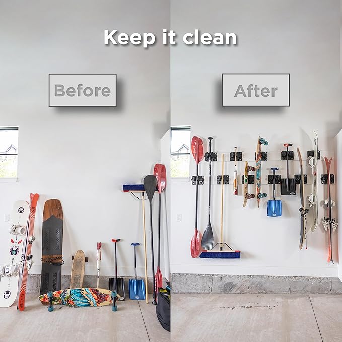 Ultimate Ski & Snowboard Wall Storage Rack