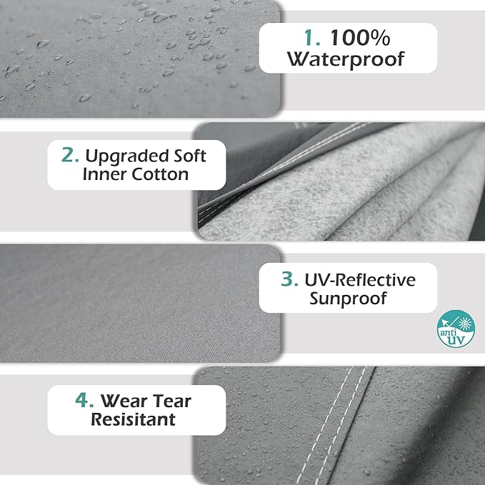 Premium Car Cover Custom Fit Honda Accord, 16 Layers Heavy Duty Car Cover