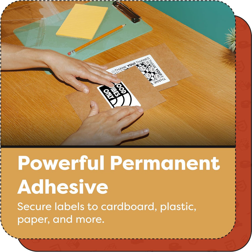 4" X 8" Direct Thermal Labels (2000 Count, 10 Rolls) - Large
