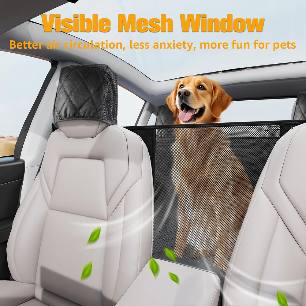 Dog Seat Cover for Tesla Model 3 & Y Back Seat + 2 Door Protectors