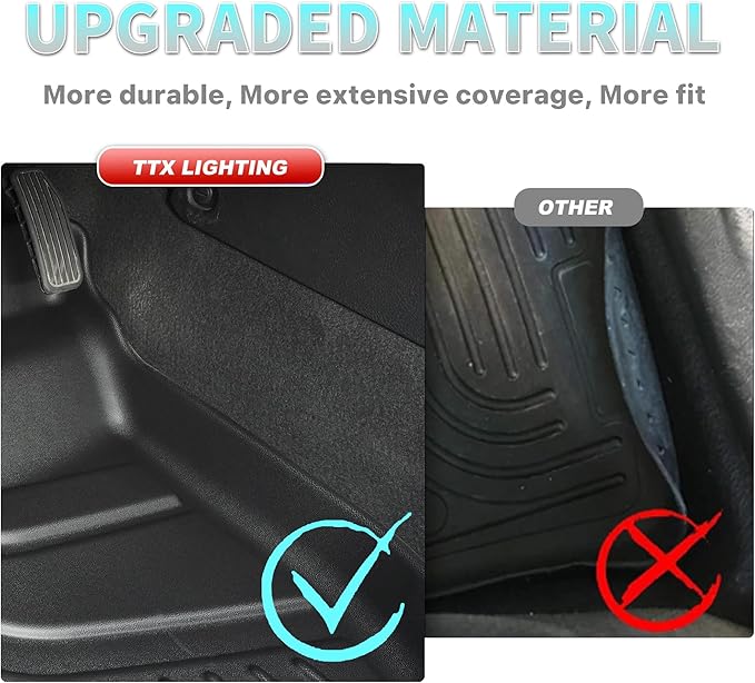 Floor Mats Compatible with Honda Pilot 8 Seats 2016-2022
