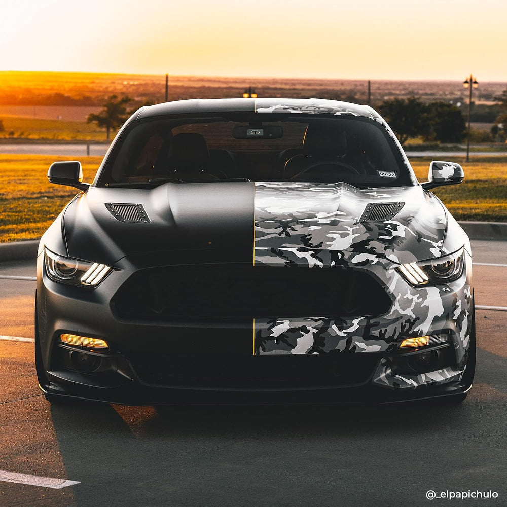 VViViD Vinyl Camouflage Pattern Wrap Air-Release Adhesive Film Sheets (100ft ...