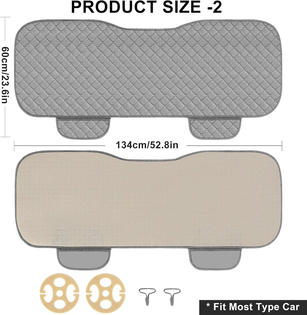 Car Seat Covers Universal Seat Covers for Car Accessories with Storage Pocket...
