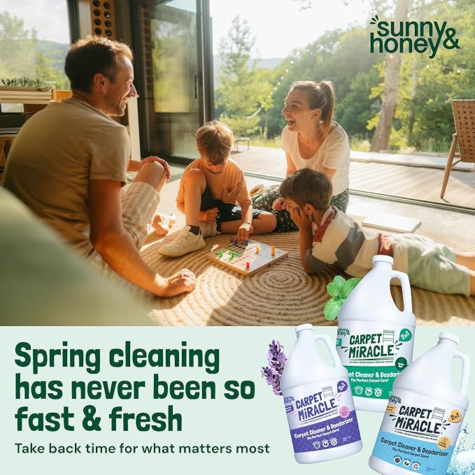 Sunny & Honey Carpet Cleaner Solution