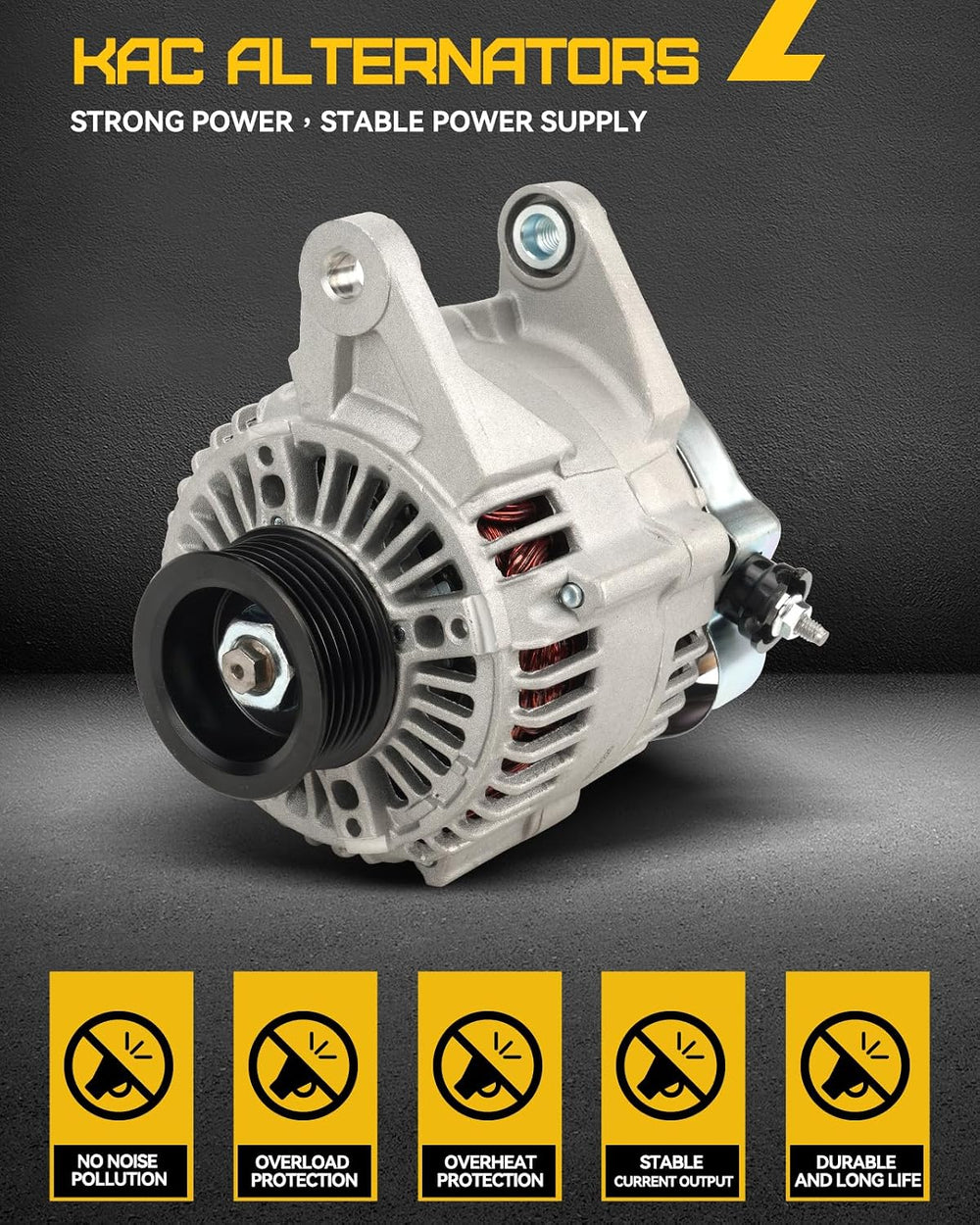 KAC 13995N Alternator 100A Fit for Chrysler 2003-2005 PT Cruiser