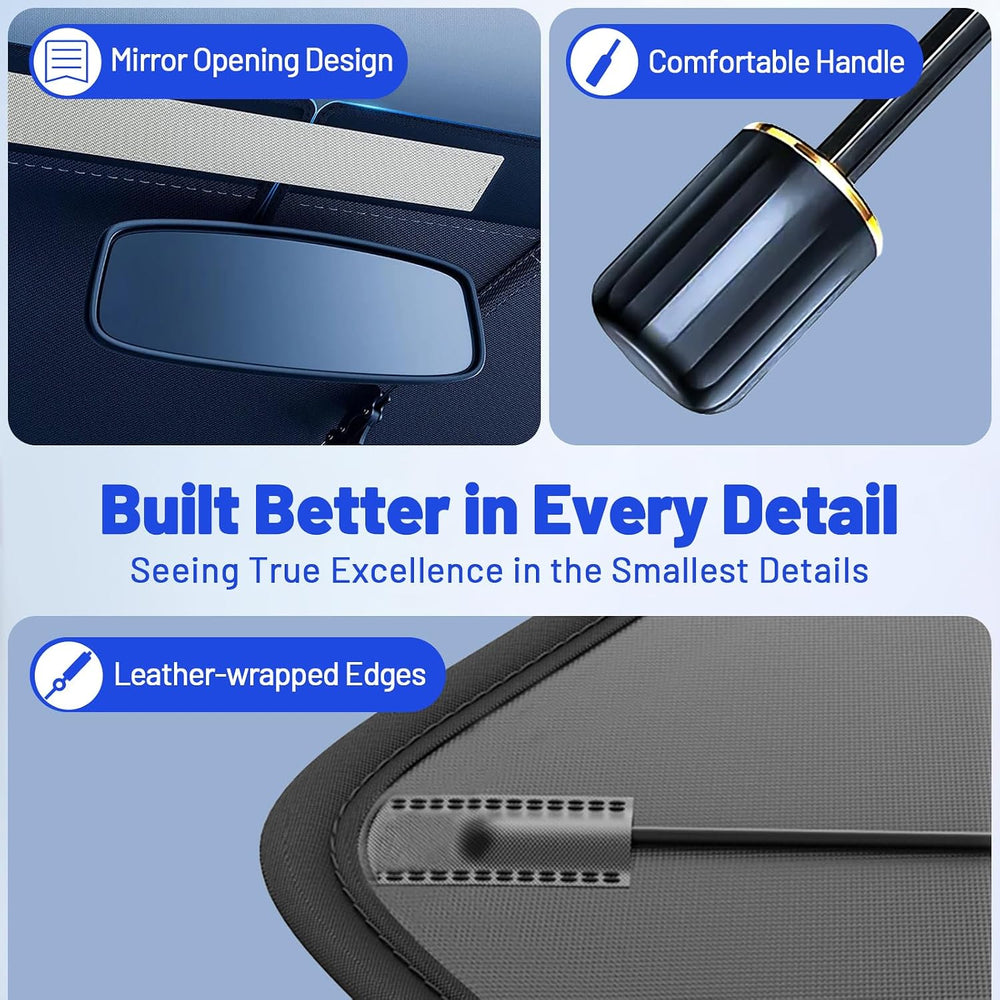 Car Windshield Sun Shade for Ford Expedition 2018-2026 –[Reflective Coated Fa...