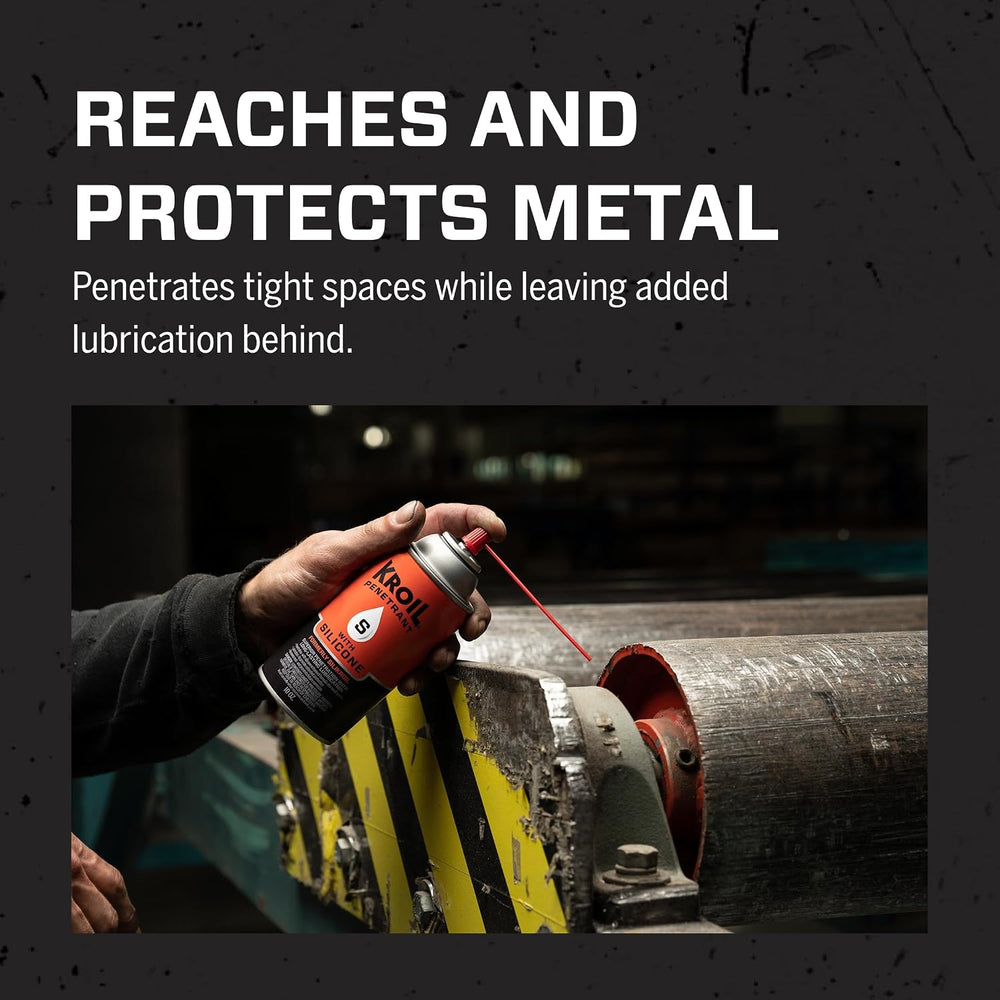 Kroil Penetrant Silikroil with Silicone - Rust Penetrating Lubricant - Corros...