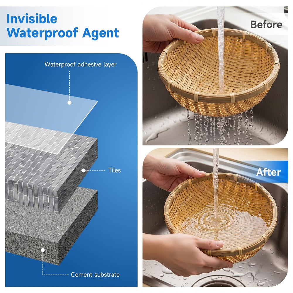 Transparent Waterproof Sealant for Indoor & Outdoor Repairing Leak 70oz