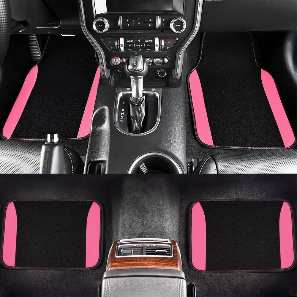 Flying Banner Combo Pack car seat Covers car Floor mats and Steering Wheel Co...