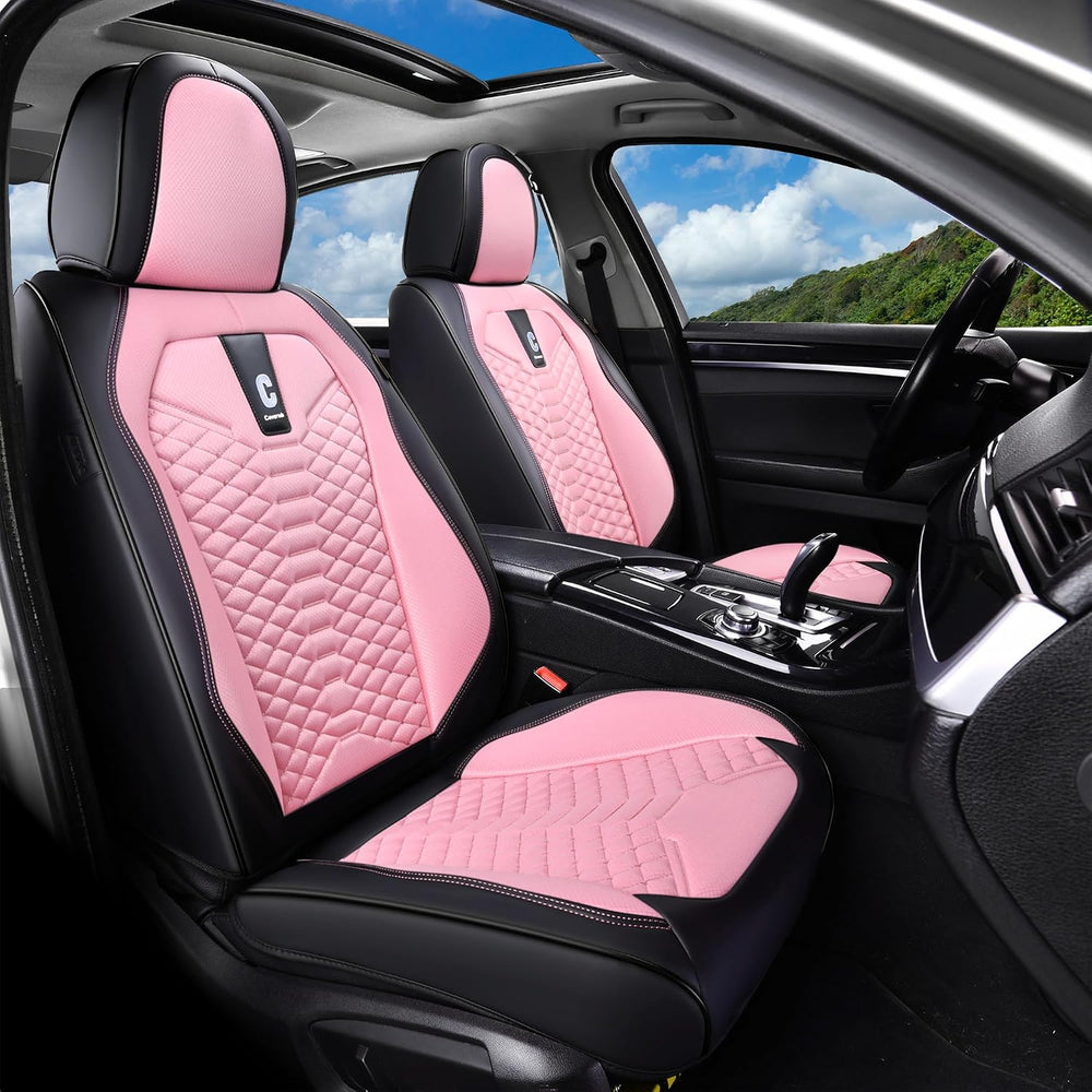 Coverado Car Seat Covers Full Set, 5 Seats Universal Seat Covers for Cars, Br...