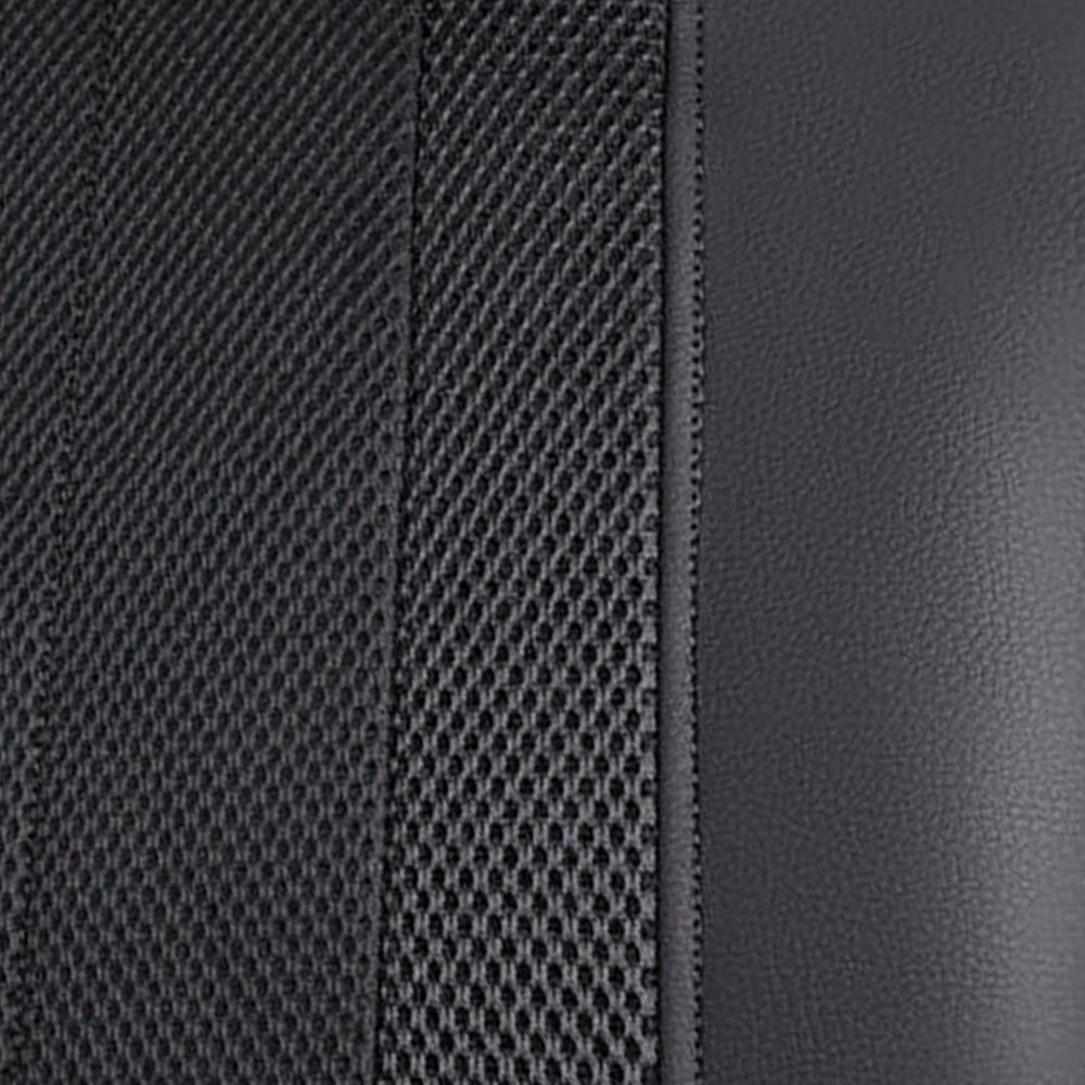 Flying Banner car seat Covers Full Set Faux Leather Air Mesh Breathable Man L...
