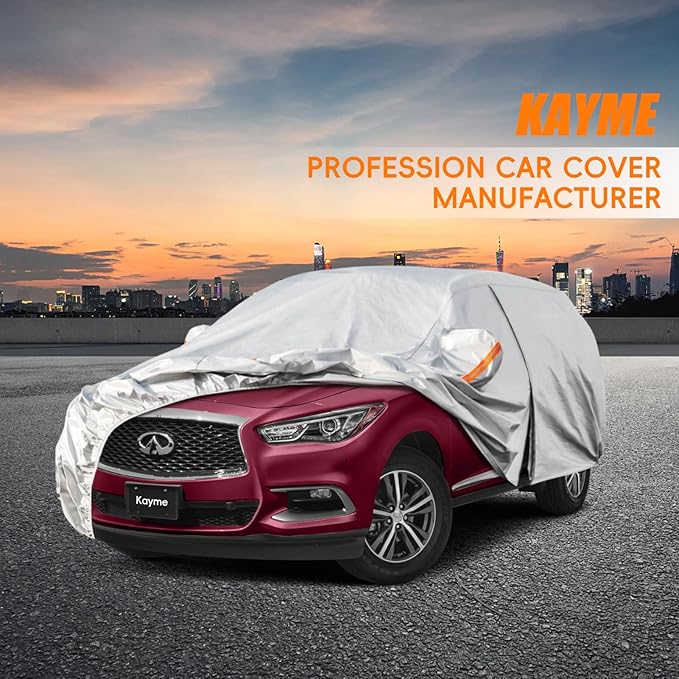 Kayme 6 Layers SUV Car Cover Custom Fit