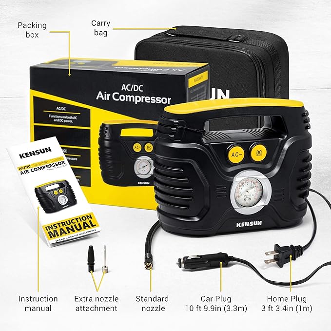 Kensun Portable Air Compressor Pump