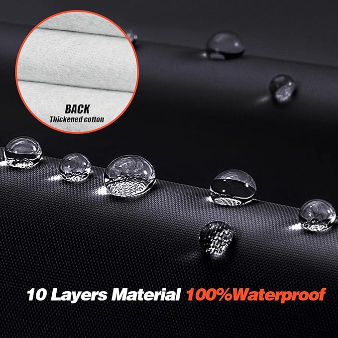 12-Layer Custom Fit Car Cover for Tesla Model X, Upgraded Waterproof