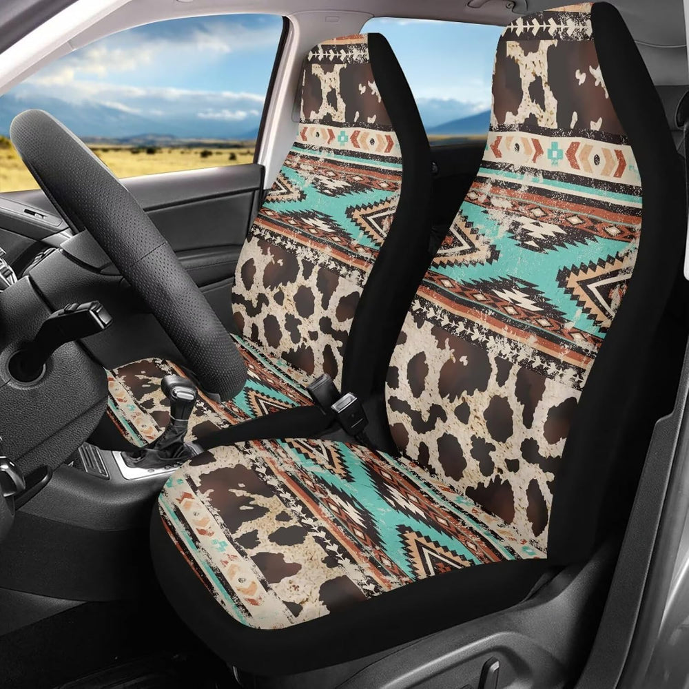 Car Seat Covers Front Seats Only for Women Men Auto Seat Covers Set of 2 Pack...