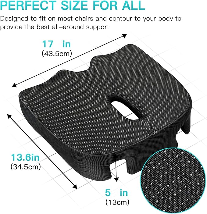 Benazcap Standard Memory Seat Cushion
