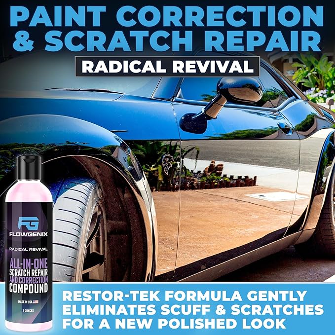 Grand Slam 4-Pack Includes Waterless Car Wash Spray + Instant Car Scratch