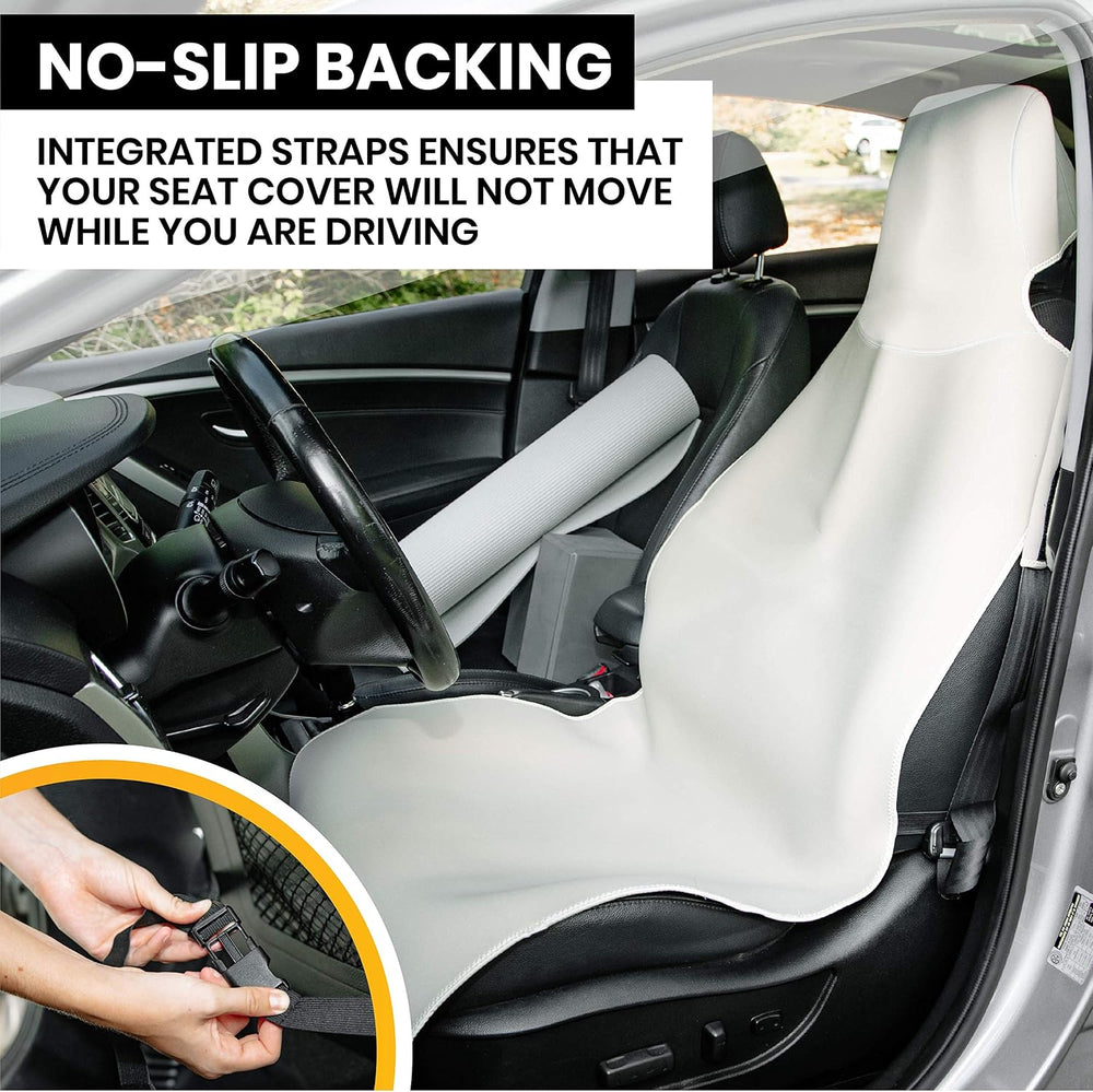 Gear Black Premium Universal Fit Waterproof Stain Resistant Car Seat Cover Ne...