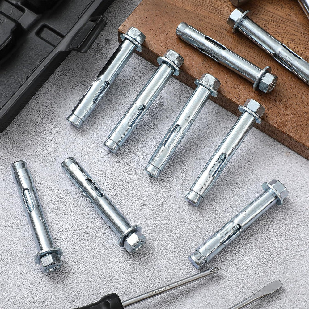 20 Pack 1/2 x 3-inch Sleeve Anchors for Concrete